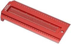 AKNgoes Woodworking Saddle T-Square Ruler 6in, T-Square for Carpenter Work, Layout and Measuring Tools