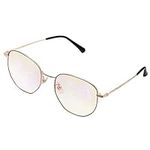 Prospek Blue Light Blocking Glasses for Women Oversized I Lightweight Titanium Frame for Computer with Anti-glare to Reduce Eyestrain I AURA