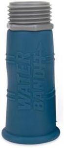 Camco Water Bandit | Features a Highly Flexible Silicone-Polymer Sleeve, an ABS Male Water Hose Connection, and Works with Damaged or Stripped Faucet Threads or Faucets without Threads (22484)