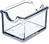 Royal Kitchen Sugar Packet Holder Caddy Classic Restaurant Quality with 20 Packet Capacity (Clear)