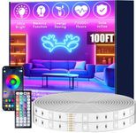 roperry 100FT Outdoor LED Strip Lig