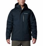 Columbia Mens Oak Harbor II Insulated Jacket, Black, S