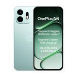 OnePlus N6 | 6GB+128GB | Fresh Mint | Segment's Biggest 8000mAh Battery | Segment's Fastest 45W Charging | 60-Month Smoothness | Smooth 120Hz Display | 50MP Camera | Military-Grade Durability