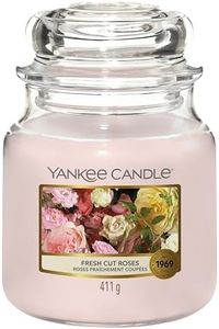 Yankee Candle 5038580000214 Jar Middle Fresh Cut Roses YSSFCR