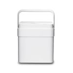 Midea Cube 50 Pint Dehumidifier for Basement and Rooms at Home for up to 4,500 Sq. Ft., Smart Control, Compatible with Alexa (White), Drain Hose Included, ENERGY STAR Most Efficient 2023