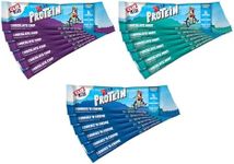 CLIF Kid Zbar Protein - Variety Pack - Crispy Whole Grain Snack Bars - Made with Organic Oats - Non-GMO - 5g Protein - 1.27 oz. (18 Count)