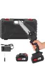 HN IMPEX 48V Cordless Mini Chainsaw 6 Inch | Portable Electric Wood Cutter with Double Battery | Handheld Chain Saw for Wood Cutting, Tree Trimming & Garden Use