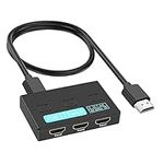 HDMI Switch 4K@60Hz【with HDMI Cable