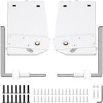 VEVOR Mounting Wall Springs Mechanism Heavy Duty Support Hardware DIY Kit Queen Bed (Vertical), White, King (U.K. Standard)