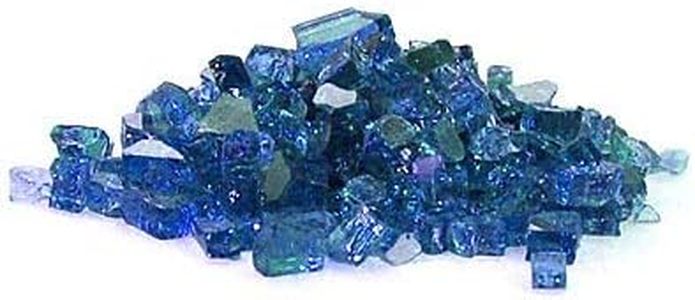 Panacea 75401 Fire Glass, Cobalt Blue, 10 lbs.