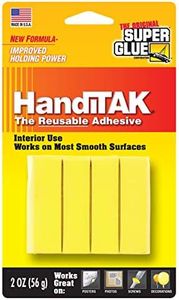 Super Glue - HandiTAK Reusable Adhesive - (Pack of 12) yellow