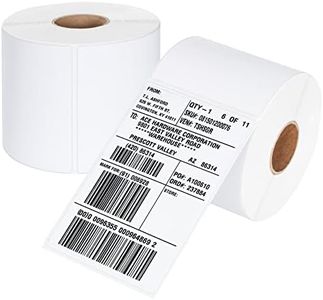 ilauke Lot de 1000 étiquettes d'expédition imperméables et thermiques de 100 mm x 150 mm - Compatibles avec la plupart des imprimantes thermiques de bureau