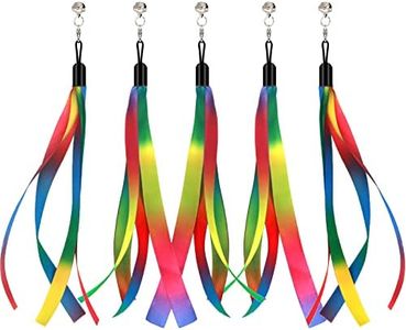 LASOCUHOO Cat Wand Toys Refills, Cat Wand Replacement, Assorted Teaser Refills with Bell for Most Cats, Kittens