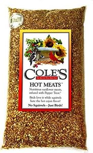 Cole's Hot Meats Assorted Species Wild Bird Food Sunflower Meats 20 lb.