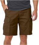 Cargo Shorts for Men 5 Inch Inseam Lightweight Quick Dry Casual Work Summer Outdoor Hiking Golf Active Wear Multi Pocket 02# Coffee Medium