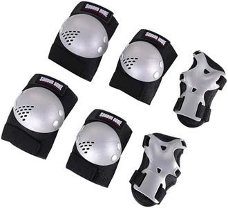 Youth/Kids Knee Pads Elbow Pads Wrist Guards Protective Gear Set for 3-15 Years Child Roller Skates, Skateboard, Cycling, Inline Skating, BMX Bike, Scooter Riding and Other Outdoor Sports