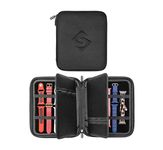 SMARTEC Smart Watch Bands & Accessories Travel/Storage Case, Stores 10+ Bands, Compatible for All Series of Apple Watch Bands (Black)