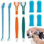 Dog Toothbrush Set, 2 Pack Triple H