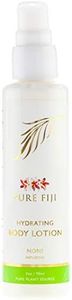 PURE FIJI Body Lotion Hydrating - Moisturizing Lotion for Dry Skin with Coconut Milk and Vitamin E, Organic Body Lotion For Women and Men, Noni Scent, 3 oz