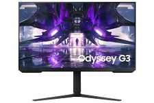 Samsung Odyssey G3 Gaming Monitor 80cm (32 inches), FHD 1920 X 1080, 165 Hz, 1ms(MPRT), AMD Freesync, DP, HDMI, Height, Tilt, Pivot Adjust Stand, Bezel-Less, Eye-Saver (LS32AG320NWXXL, Black)