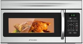 30" Over the Range Microwave Oven, ThermoMate 1.7 Cu. Ft. Capacity Microwave Over the Stove with One Touch, 1000 Cooking Watts, 300 CFM, 10 Power Levels, LED Lighting, Stainless Steel