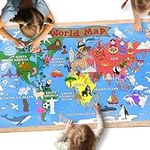 World Map Giant Coloring Poster - 3