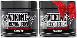 Viking Revolution Extreme Hold Pomade for Men – Style & Finish Your Hair (2 Pack)