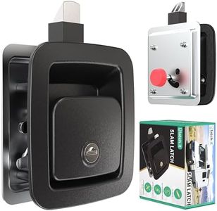 LATCH.IT RV Slam Latch | ONLY Fits 3.9" x 3.3" Cutout (Center Latch) and 1.25–2" Thick Doors | Will NOT Replace Offset/BP-22 Models | 100% Metal RV Storage Lock & RV Compartment Lock