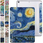 DuraSafe Cases For iPad PRO 12.9 Inch 2nd [ Pro 12.9 2 Generation 2017 ] A1670 A1671 MQEF2HN/A MQED2HN/A MQEE2HN/A MQDC2HN/A MQDD2HN/A Printed PC Lightweight Protective Clear Back Cover - Starry Night