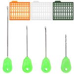 Carp Fishing Bait Rig Tool Kit Baiting Rigging Needle Swinger Driller Fishing Scissors Boilie Stops Stopper Carp Fishing Tackle Kit