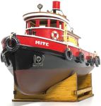 Model Shipways Rebocadora Mighty Mite Tug Boat 1:64 (Length 14") Wooden Model Kit for Adults to Assemble