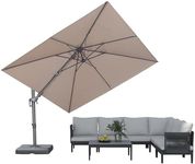 PURPLE LEAF 3 X 3 M Garden Cantilev
