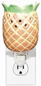 A Cheerful Giver Pineapple Plug in Melter, Gold