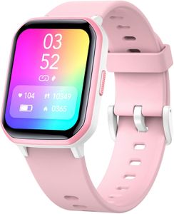 Kids Smart Watch – Pink Touchscreen GPS Tracker