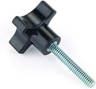 WOODRIVER Knob, Four Arm with 5/16"-18 x 1-1/2" Stud