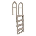 Blue Wave NE9878 Snap-Lock Deck Ground Taupe Pool Ladder