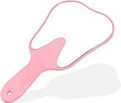 DENTAL TOOL Tooth Shape Face Mirror (Pink)