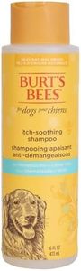 Burt's Bees for Pets Naturally Derived Itch Soothing Shampoo with Honeysuckle - Anti-Itch Dog Shampoo for All Dogs - Cruelty Free, Formulated without Sulfates and Parabens, Made in the USA, 16 Ounces