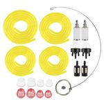 Carbhub AC04122 Fuel Line kit Primer Bulb Fuel Filter kit for Small Engine Zama Husqvarna Poulan Craftman Ryobi Homelite Chainsaw Trimmer Blower Weed Eater