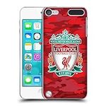 Head Case Designs Officially Licensed Liverpool Football Club Home Colourways Crest Camou Hard Back Case Compatible With Apple iPod Touch 5G 5th Gen