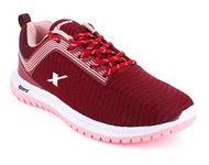 SPARX Women's Burgundy Baby Pink Shoes For Trekking Hiking & Walking With Mesh Eva (Sx0164Lbybp0005)