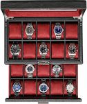 ROTHWELL 20 Slot Leather Watch box