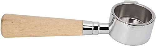 Arabest 51mm Coffee Bottomless Portafilter Filter Handle Replacement Accessories Fit for Delonghi Coffee Machine