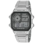 Casio Youth Series Digital Black Dial Men's Watch - AE-1200WHD-1AVDF(D099)