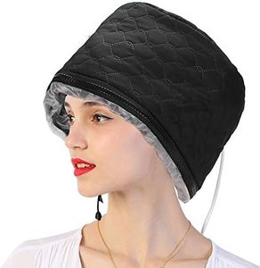 Corded Electric Thermal Heat Cap for Deep Conditioning, Hair Care Hat Hair Steamer Thermal Heating Cap For Home Spa(US Plug)