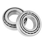 2Pcs Tapered Roller Bearings L44643 Single Row Roller Bearing Tapered Roller Bearing Cone and Cup Set 25.4x50.29x14.22mm