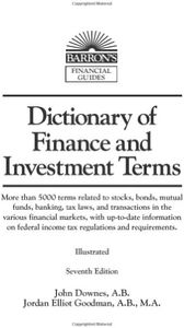 Dictionary of Finance and Investment Terms