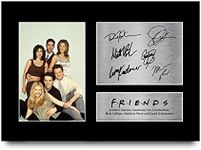 HWC Trading Friends Gifts A4 Signed Printed Autograph Print Photo Joey Chandler Ross Phoebe Rachel Monica Picture Display