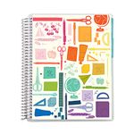 Platinum Coiled Teacher Record Book - School Supplies Classic Cover - Keep Track of To-Do Lists, Exam Schedules, Attendance and More! 160 Pages Total. 80 Lb. Thick Mohawk Paper by Erin Condren