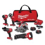 Milwaukee M18 FUEL 5 Tool Combo Kit